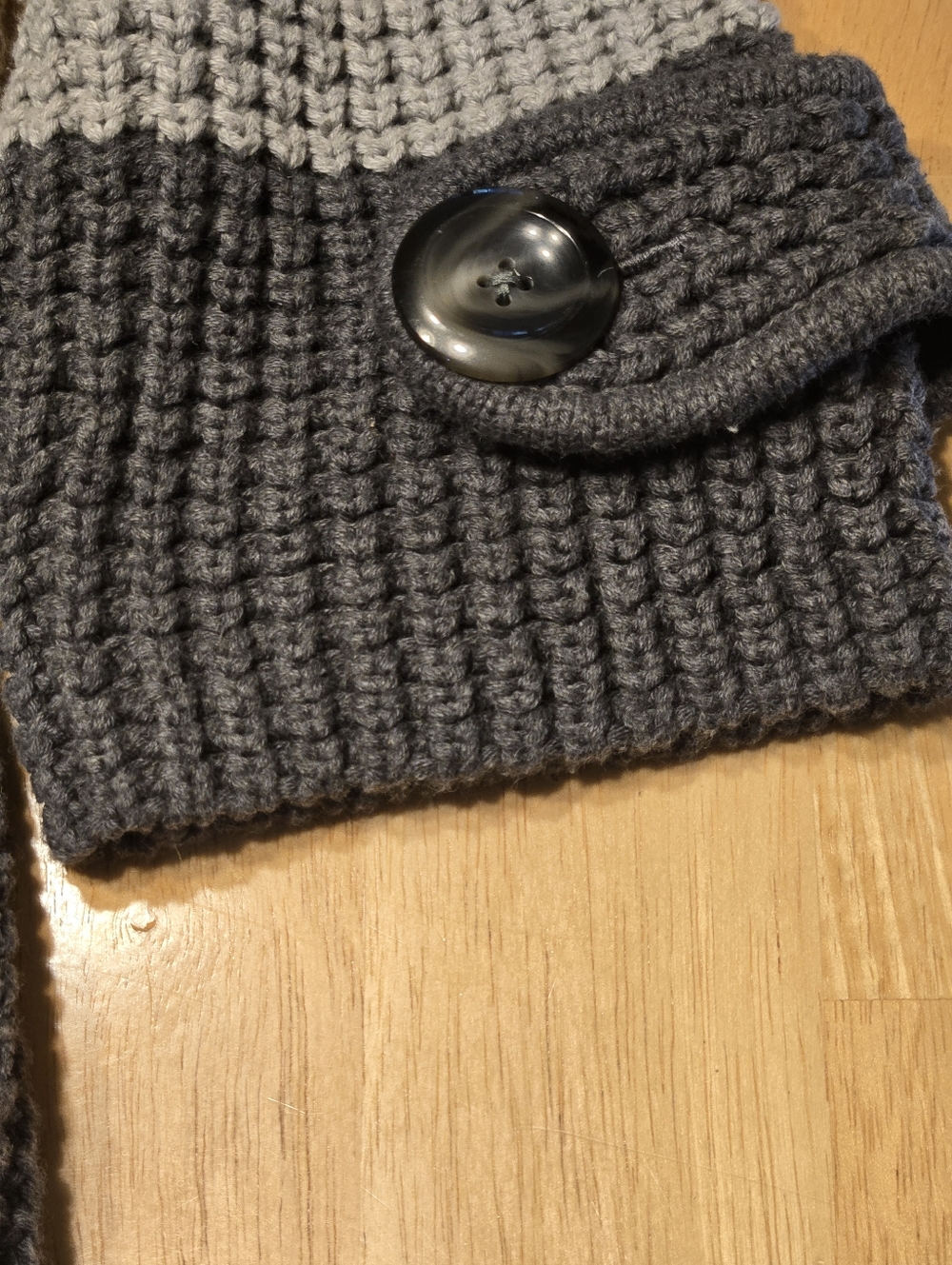 Banana Republic Double Breasted Thick Knit Sweater - Size XL - Cotton And Wool - Picture 6 of 11